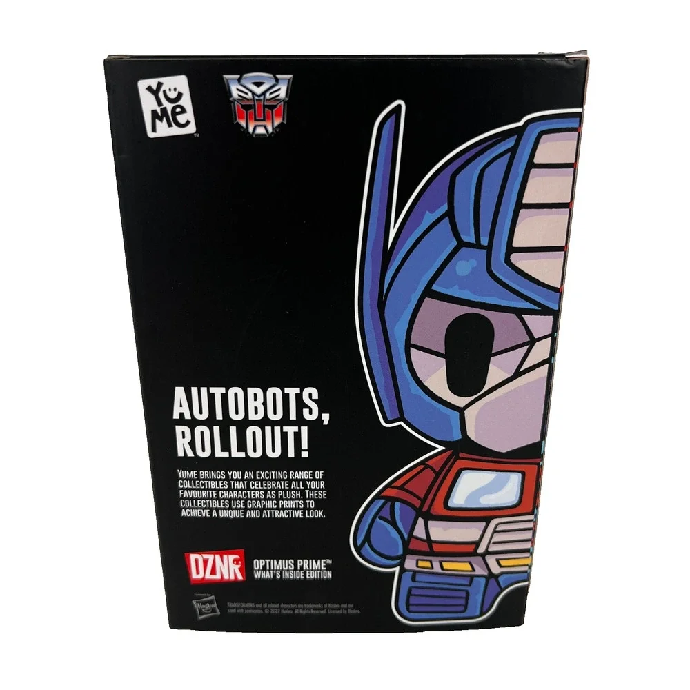 YuMe DZNR Transformers Optimus Prime Collectible Action Plush 7